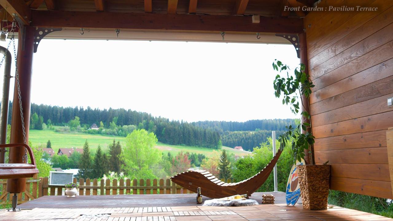Entire House In Schwarzwald With Mountain View, Private Sauna, Gym, Garden And Terraces Unterkirnach Dış mekan fotoğraf