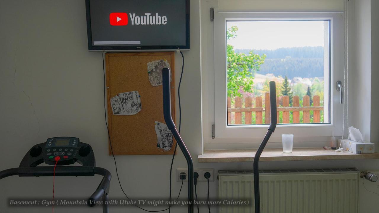 Entire House In Schwarzwald With Mountain View, Private Sauna, Gym, Garden And Terraces Unterkirnach Dış mekan fotoğraf